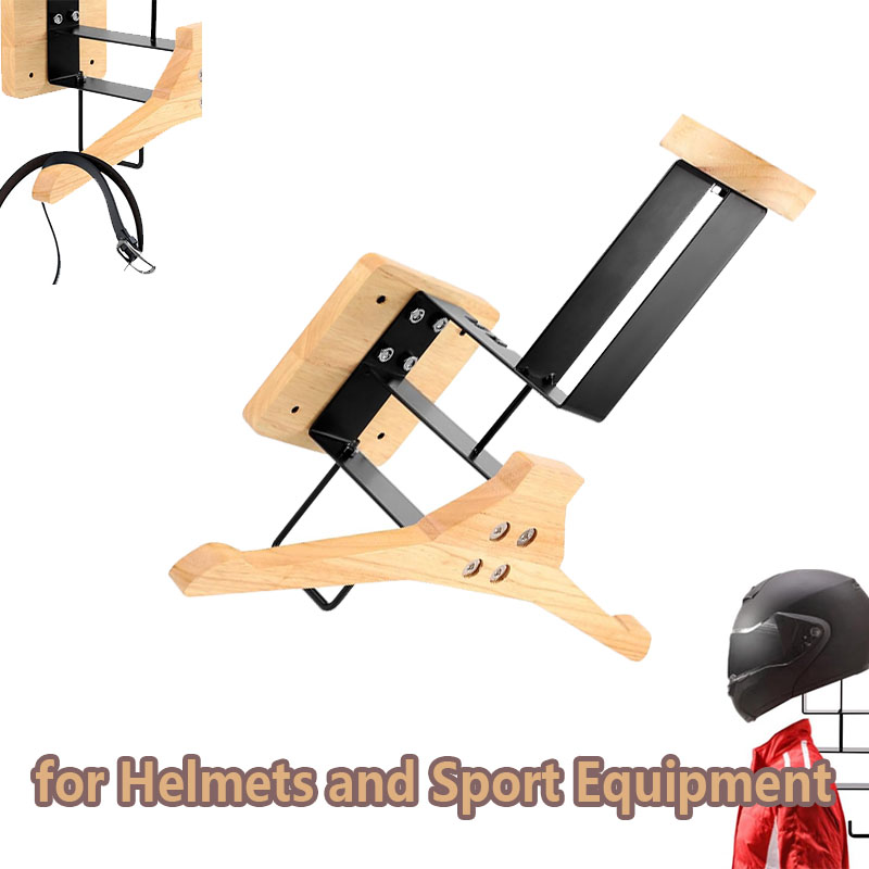 Wood Motorcycle Helmet Holder  - Sports Equipment Suppliers ulasan dan harga