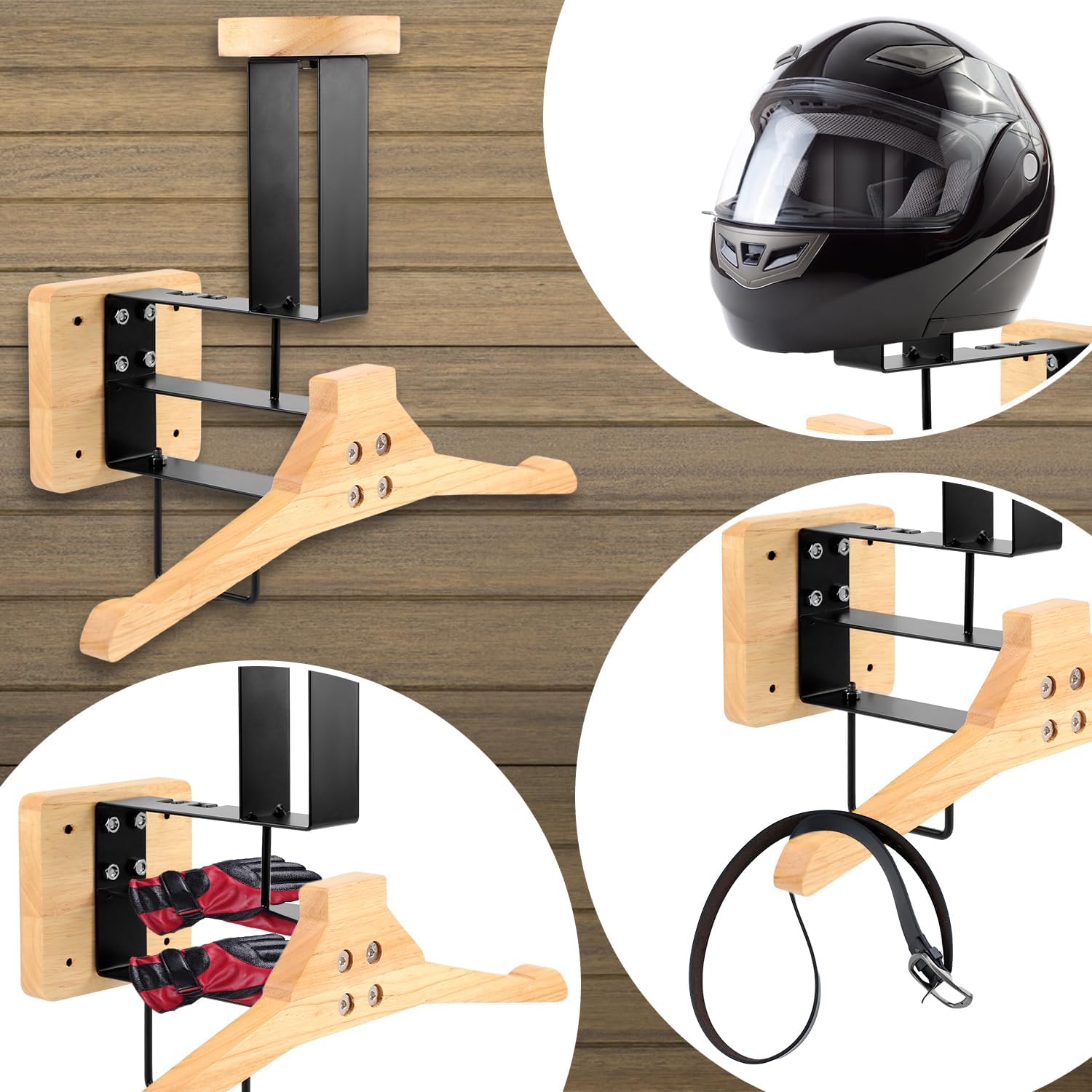 Wood Motorcycle Helmet Holder  - Sports Equipment Suppliers ulasan dan harga