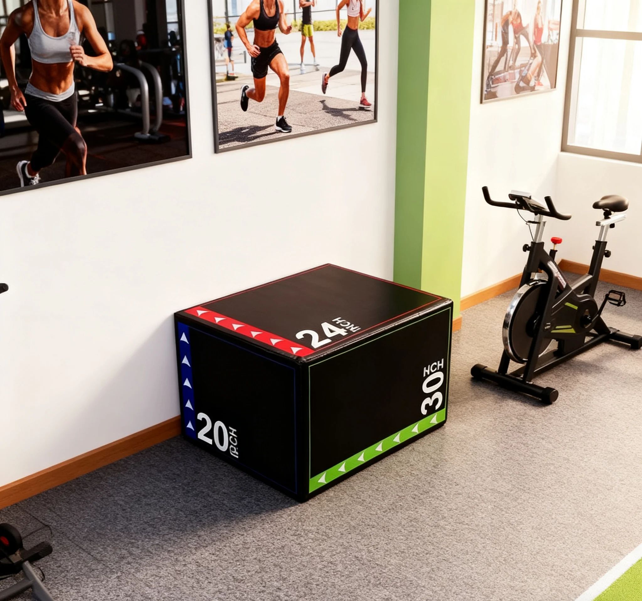 3-in-1Jump Box Plyometric Box  - Sports Equipment Suppliers ulasan dan harga