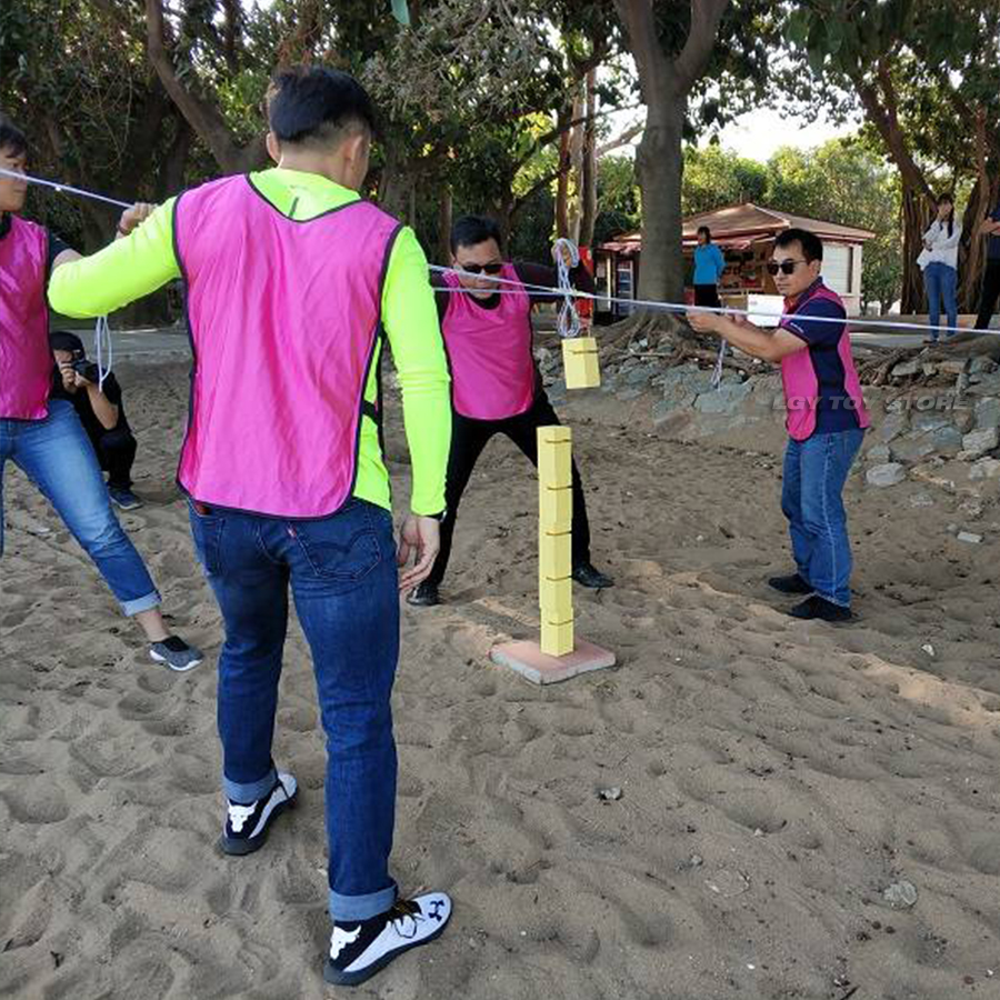 Teamwork Games Tower Building  - Sports Equipment Company ulasan dan harga