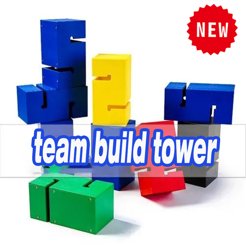 Teamwork Games Tower Building  - Sports Equipment Company ulasan dan harga