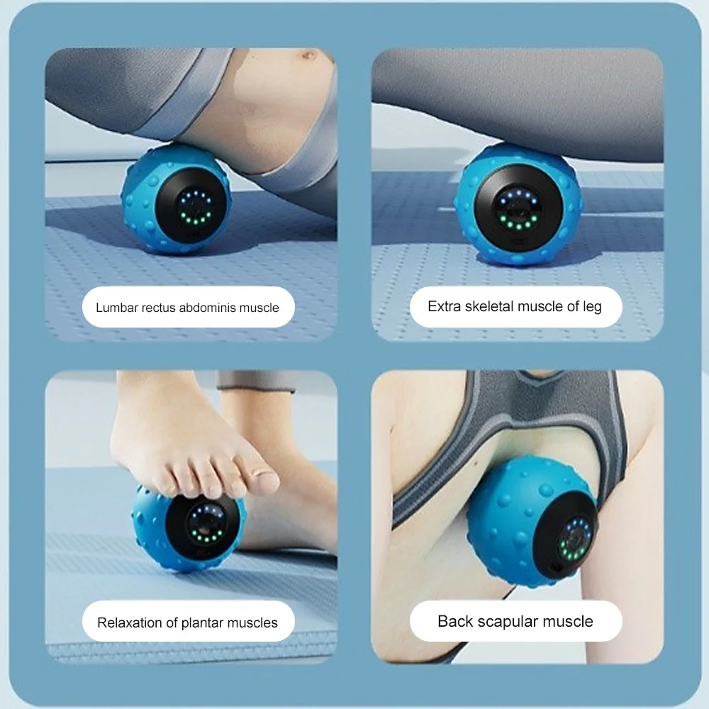 New Vibrating Massage Ball Ele - Sports Equipment Suppliers ulasan dan harga