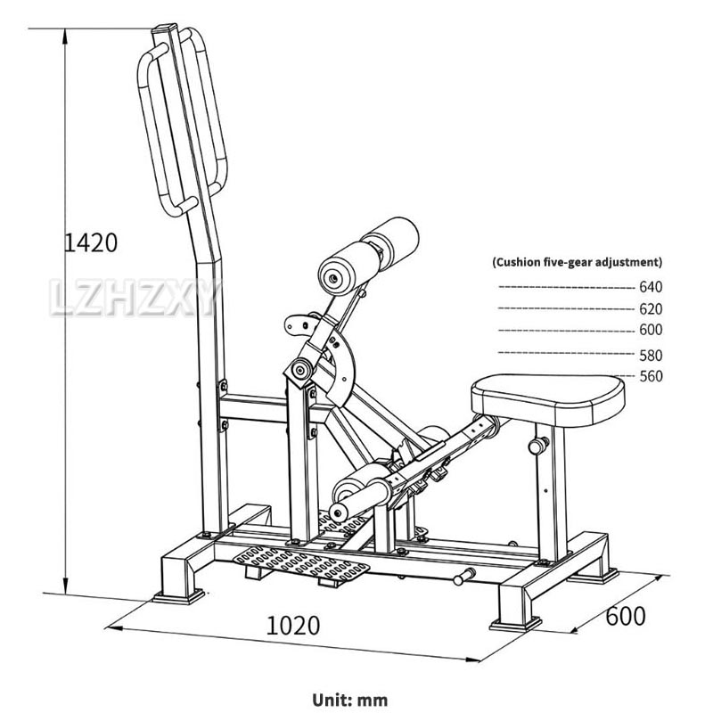 Hip trainer Squatting apparatu - Sports Equipment Suppliers ulasan dan harga